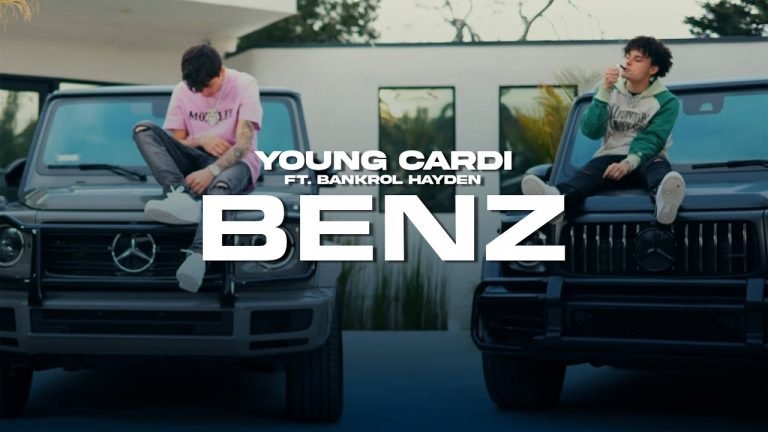Lyrics Young Cardi – BENZ ft. Bankrol Hayden (Official Music Video)