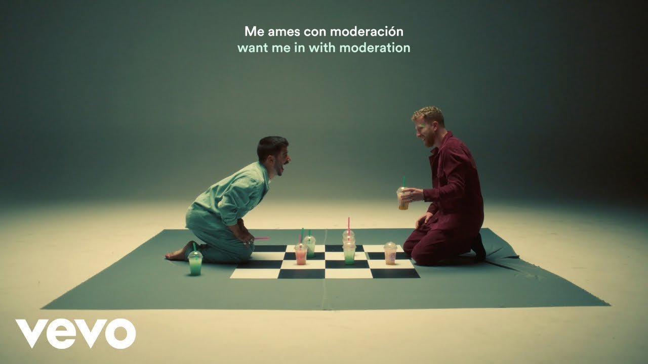 Letra JP Saxe, Camilo – Moderación (Con Camilo) (Lyric Video)