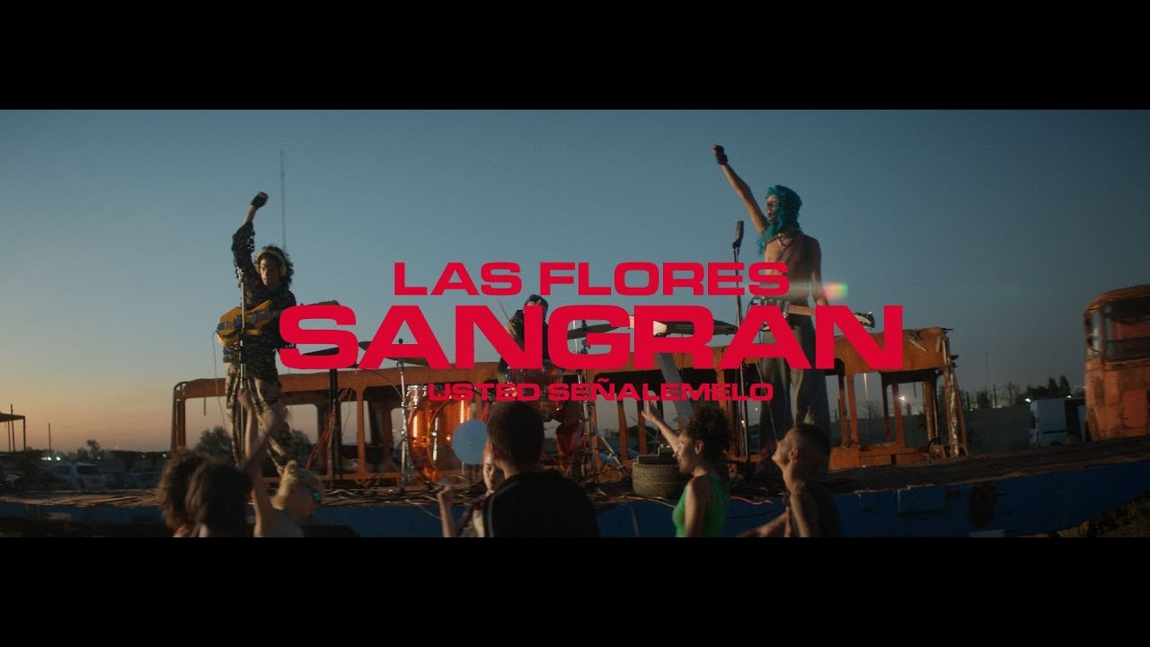 Letra Usted Señalemelo – Las Flores Sangran (Video Oficial)