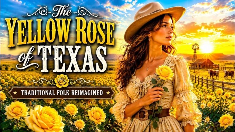 Pop Country Music – The Yellow Rose of Texas (Lyrics & Video)