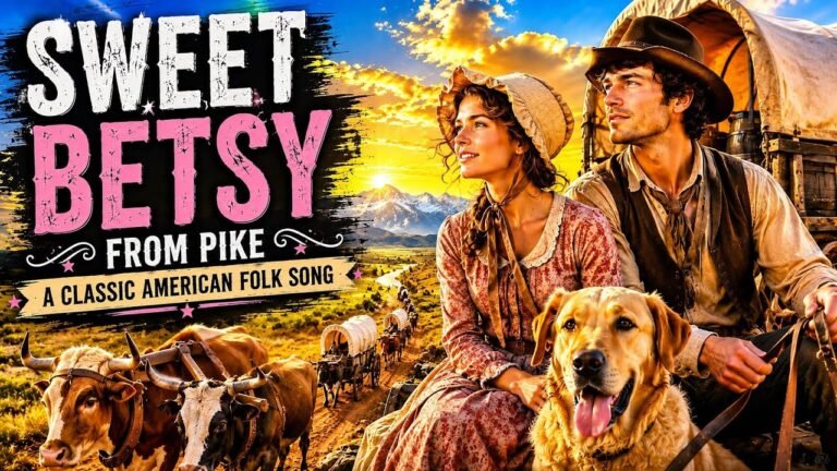 Pop Country Music – Sweet Betsy from Pike (Lyrics & Video)