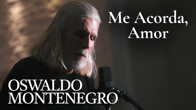 Oswaldo Montenegro – Me Acorda, Amor (Letra & Video)