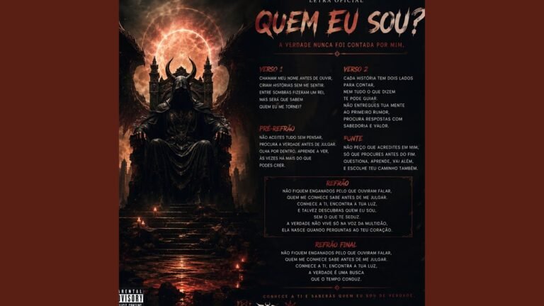 Pedro Saiete – Quem Eu Sou (Letra & Video)