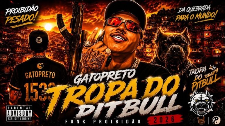 GATOPRETO – Tropa do Pitbull (Letra & Video)