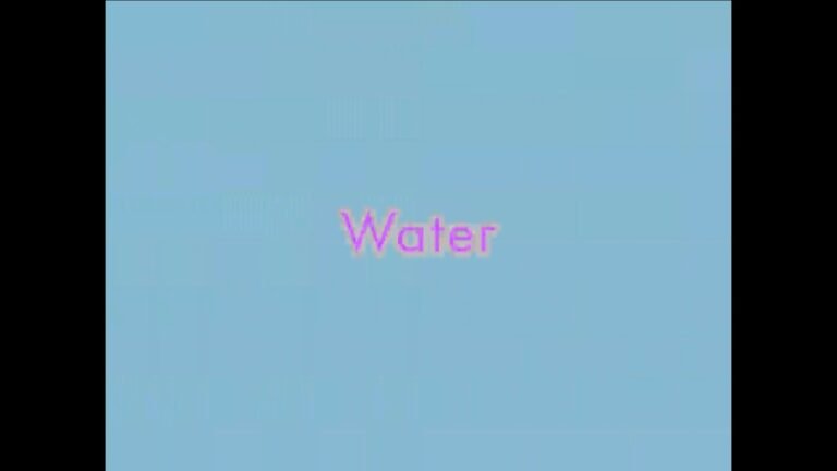 Syd – Water (Lyrics & Video)