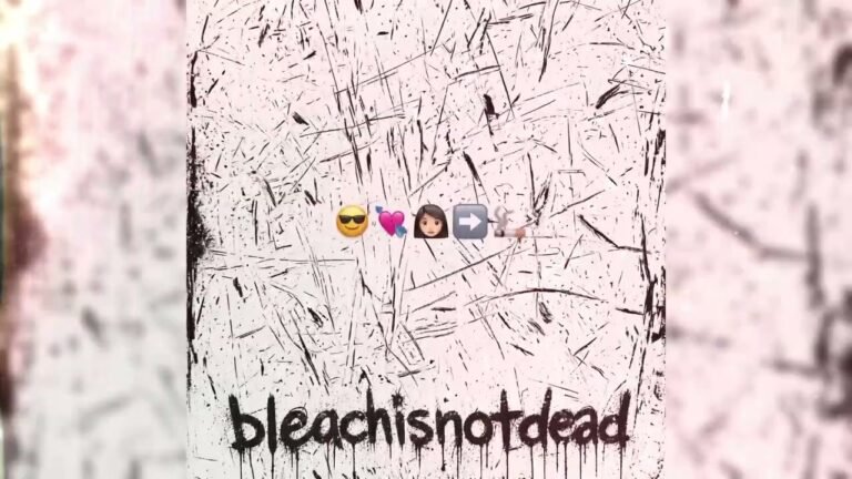 bleachisnotdead – ЯЛТКС (ILYLC) Lyrics & Video